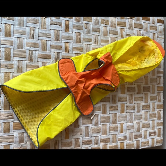 Dogo Yellow Duckie Dog Pet Raincoat Jacket Small - Picture 3 of 8
